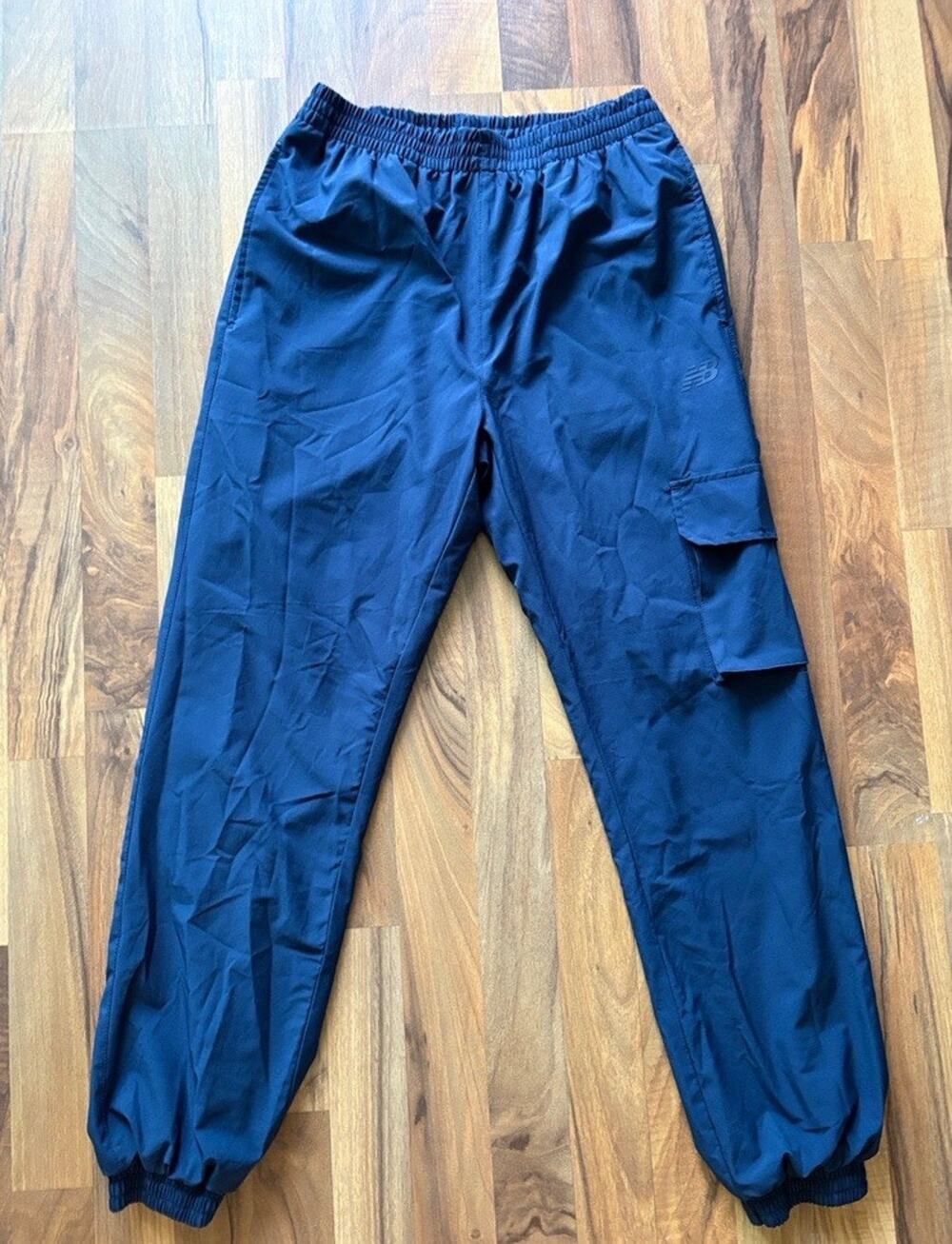 New Balance Men's M Dark Navy Cargo Joggers